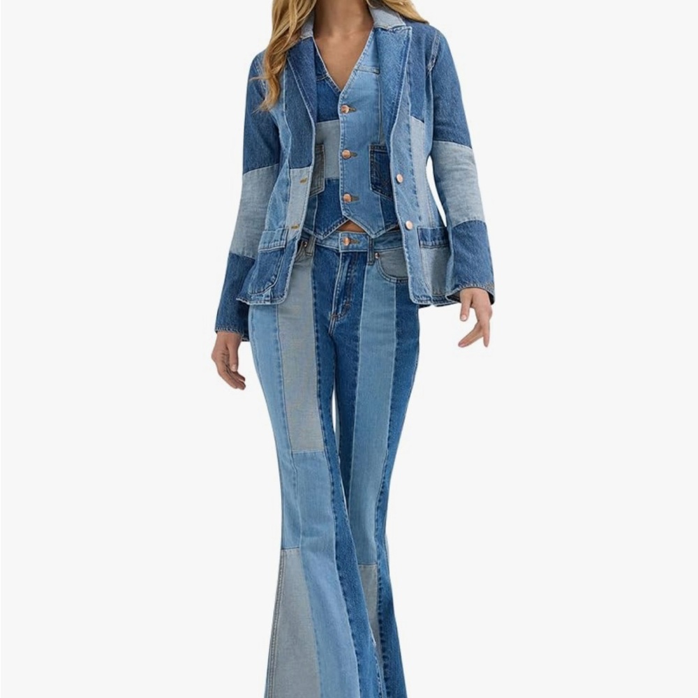 Wrangler x Lainey Wilson Patchwork Blazer